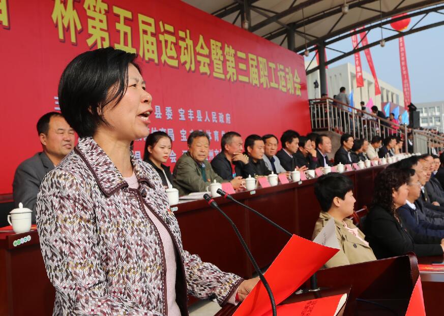 寶豐縣體育館領(lǐng)導(dǎo)團(tuán)隊(duì)，引領(lǐng)體育變革的力量