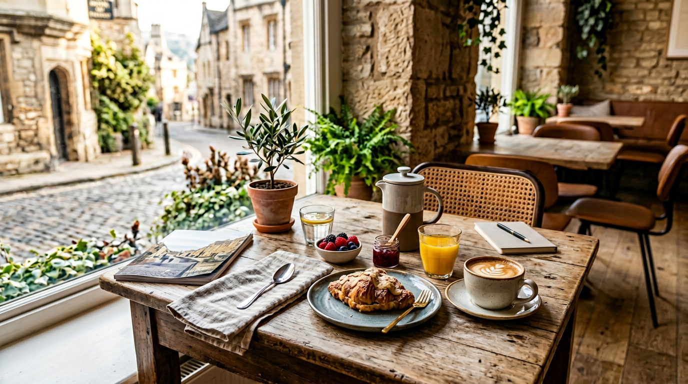 Okos költés: stílusos szállás-reggeli hangulat